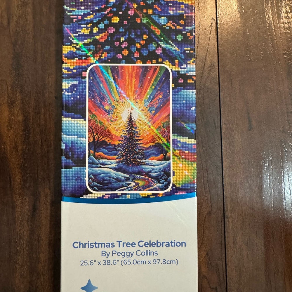 Peggy Collins Christmas Tree Celebration by Diamond Art Club
